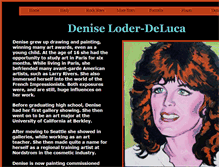 Tablet Screenshot of deniseloderdeluca.com